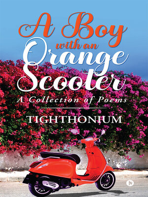 cover image of A Boy With An Orange Scooter